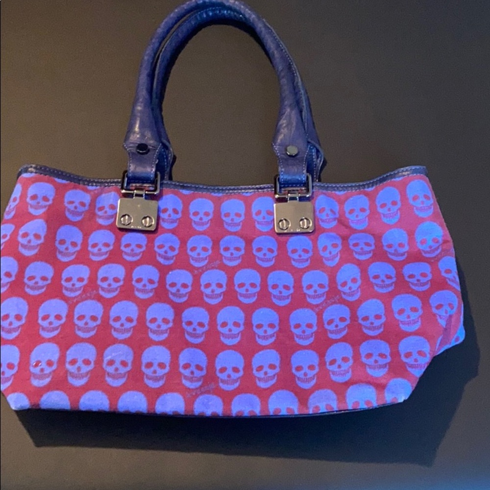 Rare Treesje Mortale Skull Tote/Hobo